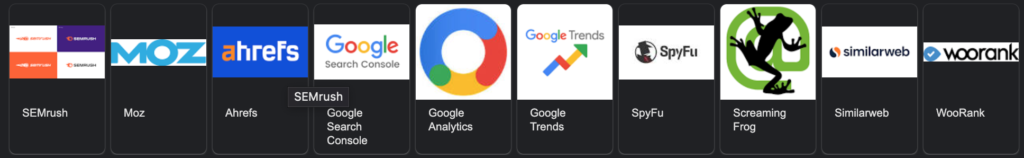 list of SEO companies