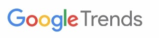Google trends logo on a white background, representing the importance of SEO for startups.