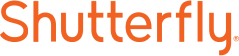 Shutterfly logo on a black background for SEO purposes.
