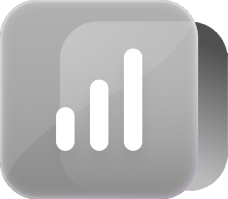 Bars graph icon