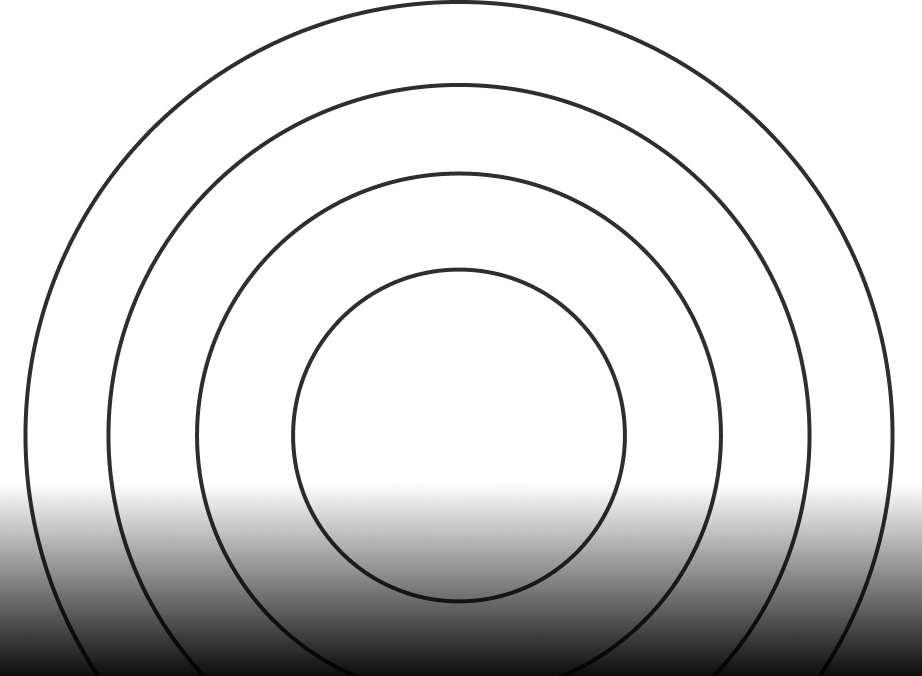 human centered circles