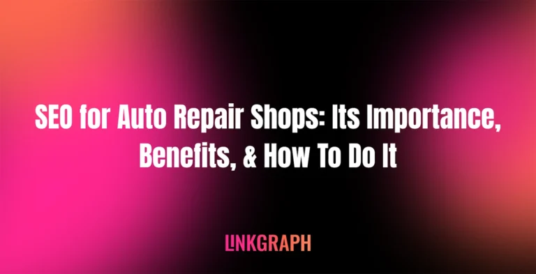 SEO for Auto Repair Shops