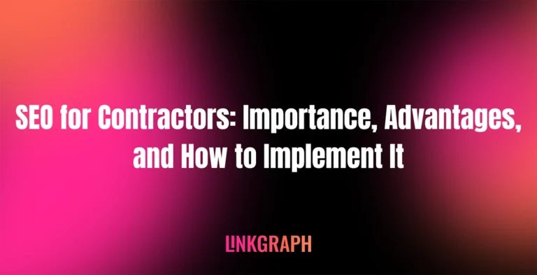 SEO for General Contractors